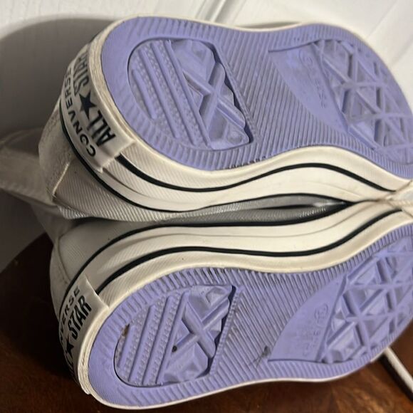 🔥 Converse Hi-Top Transparent Special Edition Chuck Taylor Sneakers Women Sz 7 - Picture 10 of 13